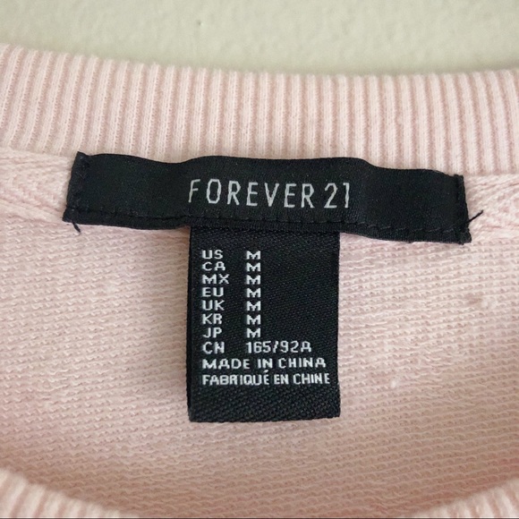 Size M, Forever 21, Cropped Sweatshirt - Picture 3 of 4